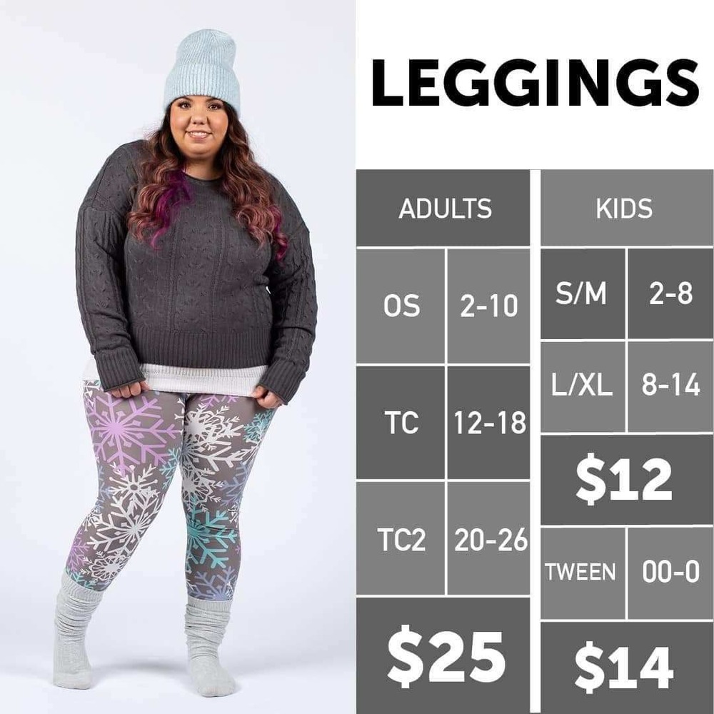 LuLaRoe Leggings Women TC Multicolor NWT Geometric Tribal Print Tall & Curvy - Picture 4 of 4